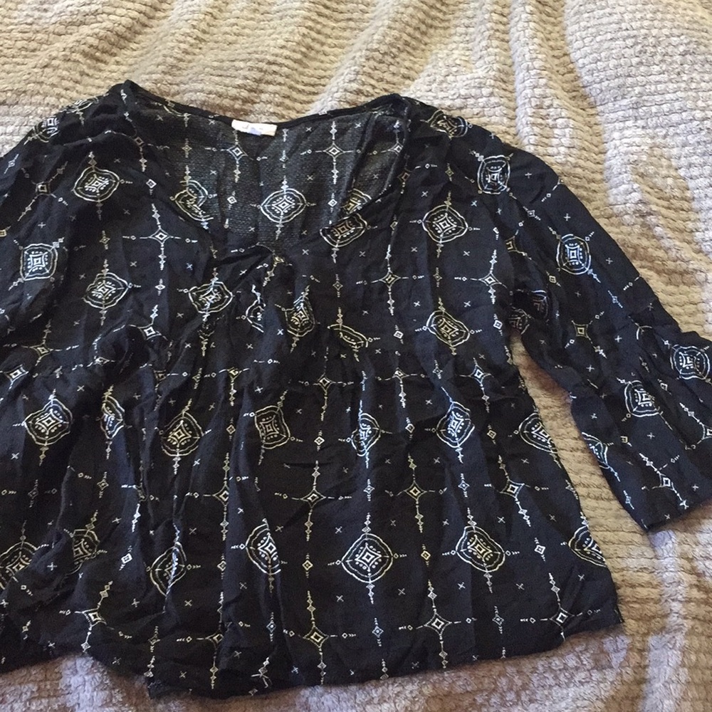3/4 sleeve top